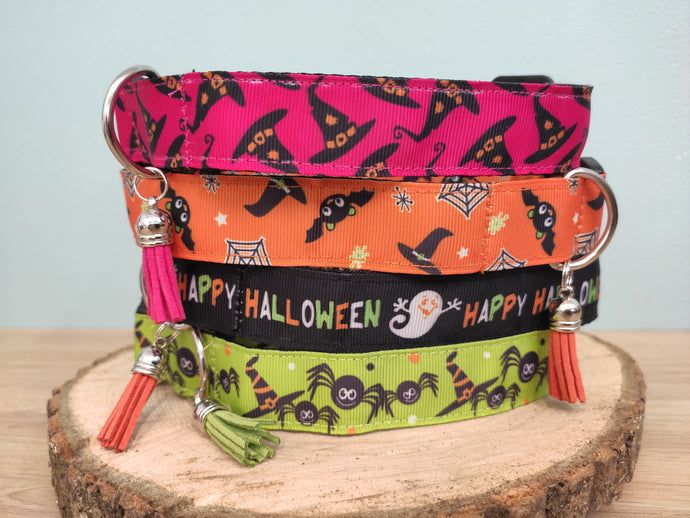 Collier chien Halloween (Plusieurs coloris)