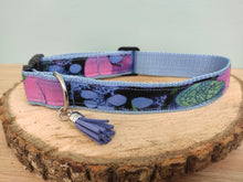 Collier chien Lilas