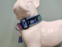 Collier chien Lilas