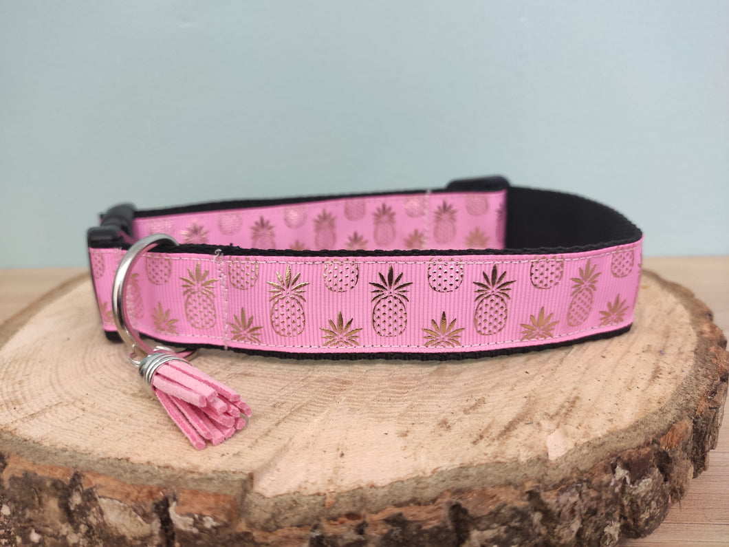 Collier Chien Ananas