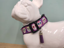 Collier chien Santa Muerte