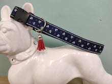 Collier chien petites ancres