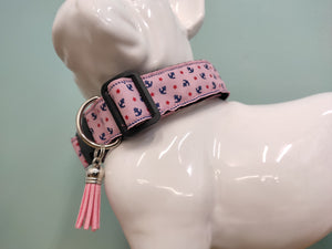 Collier chien petites ancres