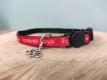 Collier chat Love forever