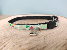 Collier chat Coeurs multicolores