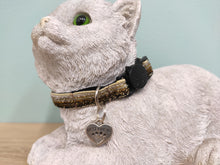 Collier chat Argenté, doré et noir paillettes