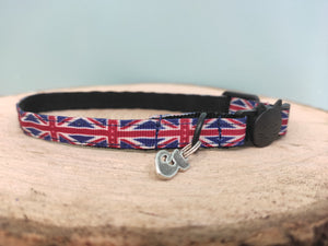 Collier chat Drapeau anglais United Kingdom